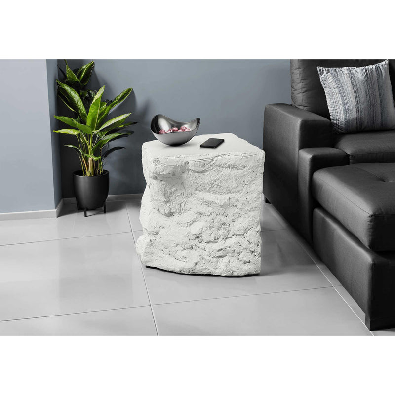  Monarch I 4116 25" Accent Table - White IMAGE 2