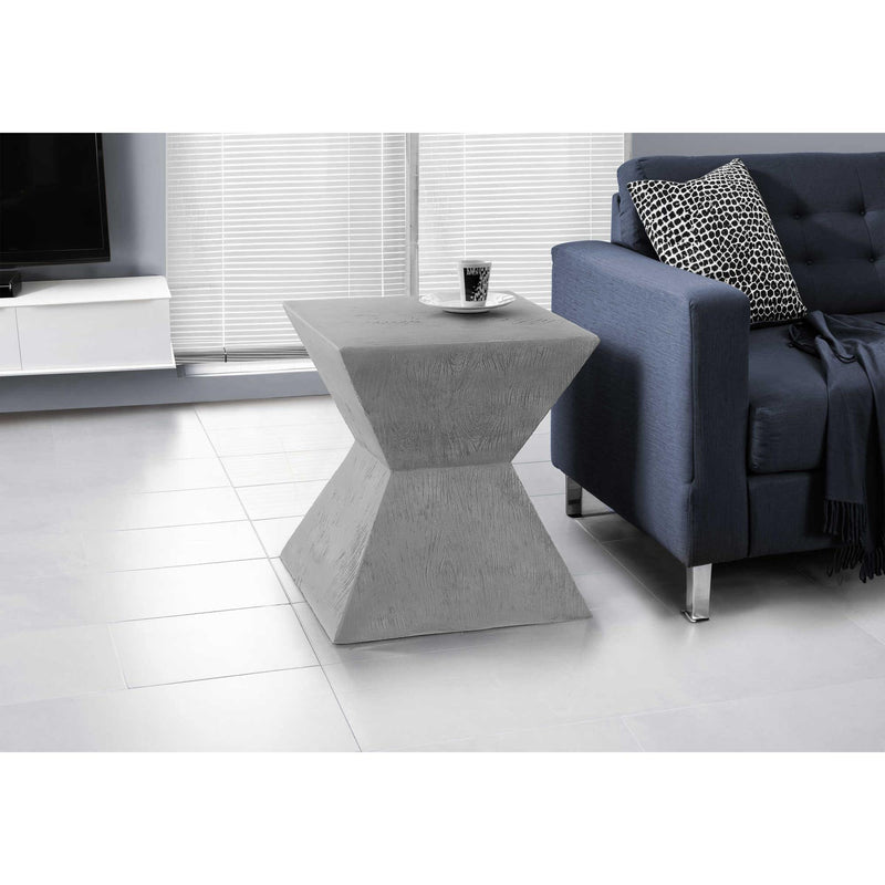  Monarch I 4125 25" Accent Table - Grey IMAGE 2