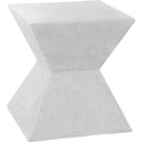  Monarch I 4126 25" Accent Table - White IMAGE 1