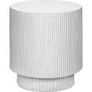  Monarch I 4149 25" Accent Table - White IMAGE 1