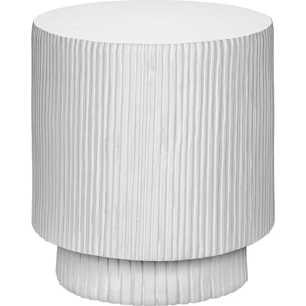  Monarch I 4149 25" Accent Table - White IMAGE 1
