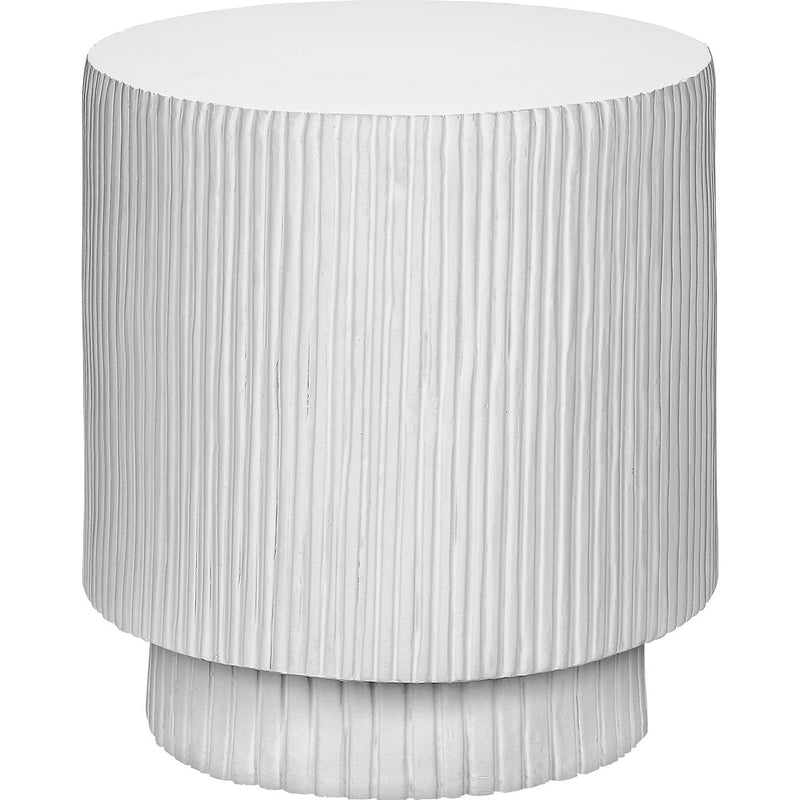  Monarch I 4149 25" Accent Table - White IMAGE 1