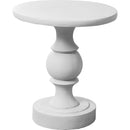  Monarch I 4161 25" Accent Table - White IMAGE 1