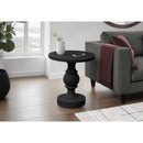  Monarch I 4162 25" Accent Table - Black IMAGE 2