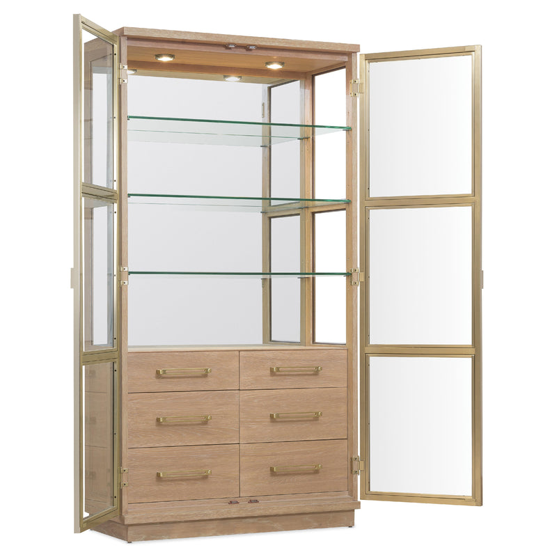  Hooker Furniture 6081-75906-82 Banyon Bay Display Cabinet IMAGE 3