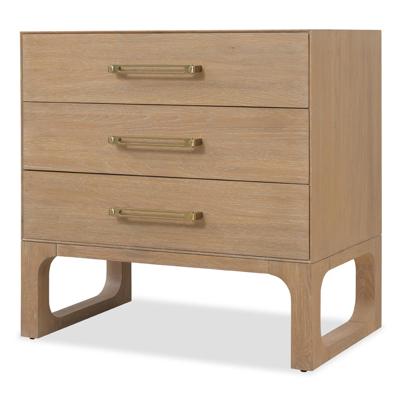  Hooker Furniture 6081-90016-82 Banyon Bay Three Drawer Nightstand IMAGE 2