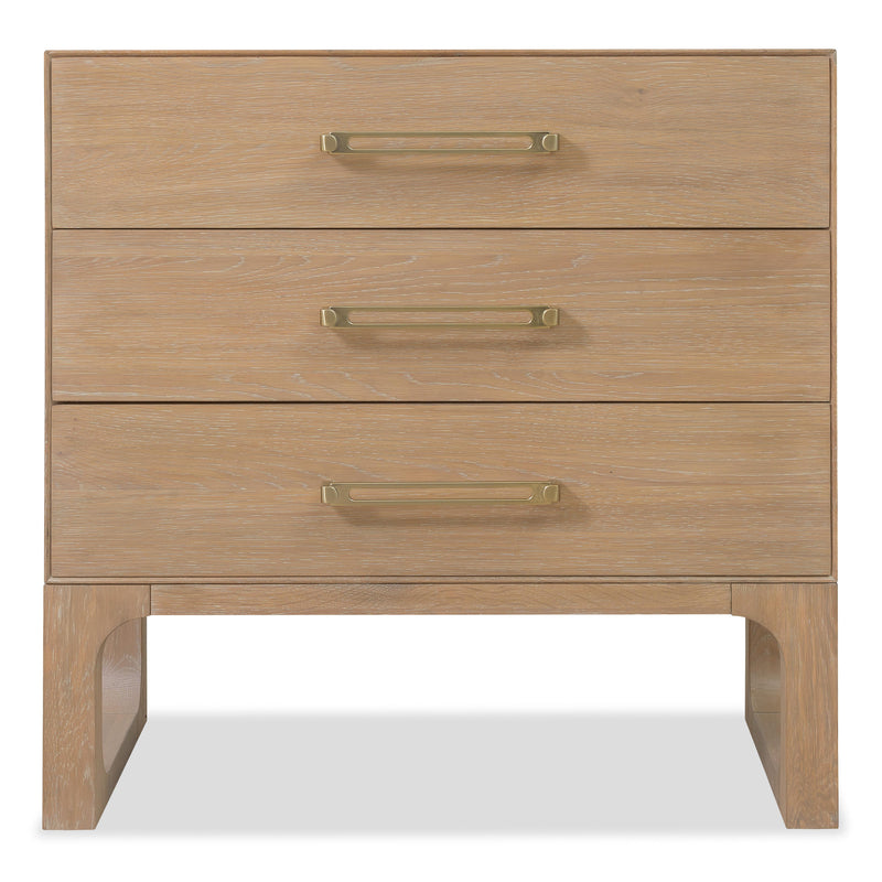  Hooker Furniture 6081-90016-82 Banyon Bay Three Drawer Nightstand IMAGE 3