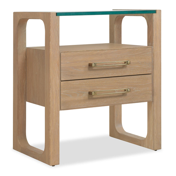  Hooker Furniture 6081-90116-82 Banyon Bay Two Drawer Nightstand IMAGE 1