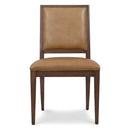  Hooker Furniture 6123-75710-89 Archives Leather Side Chair IMAGE 3