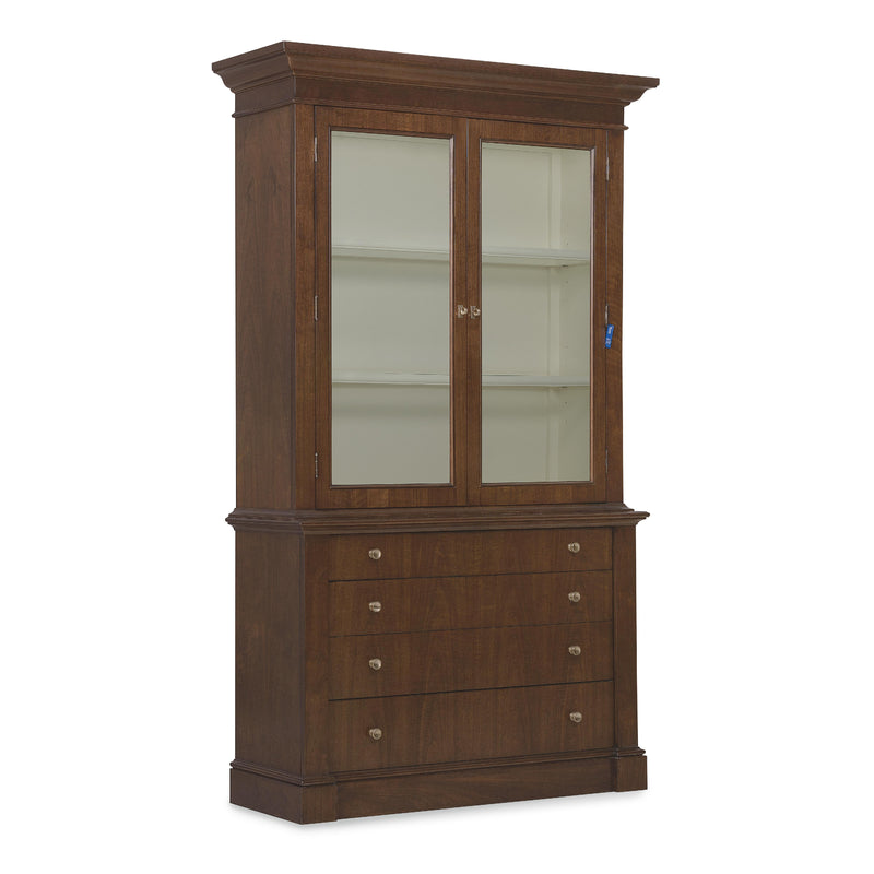  Hooker Furniture 6123-75906-89 Archives Display Cabinet IMAGE 2