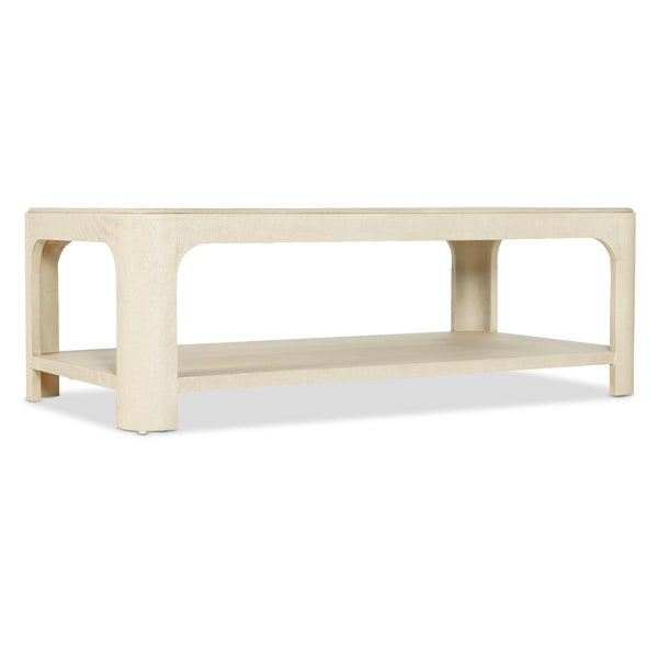  Hooker Furniture 6123-80110-05 Archives Raffia Rectangle Cocktail Table IMAGE 1