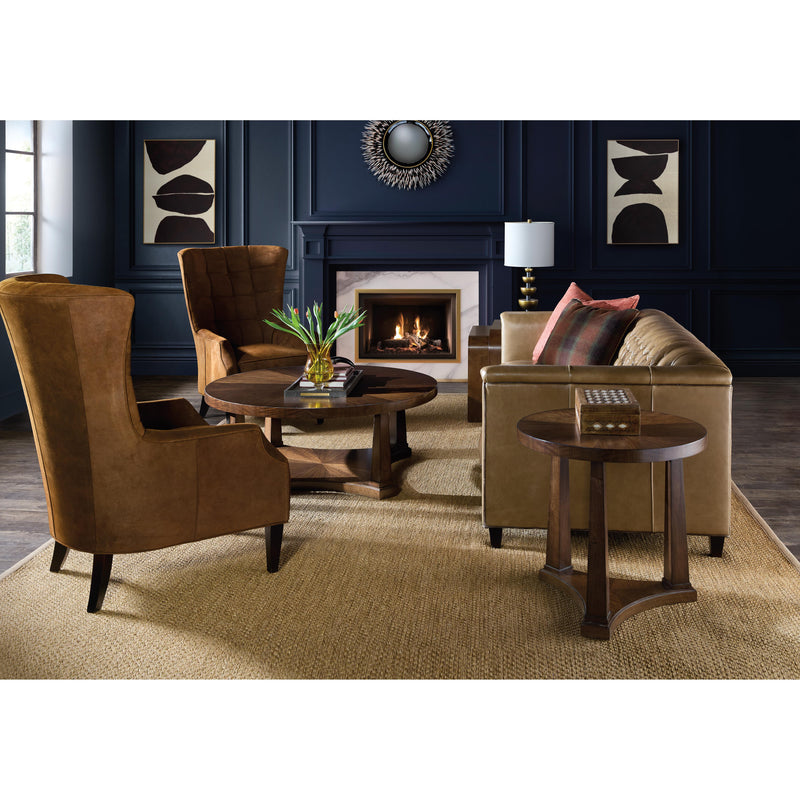  Hooker Furniture 6123-80116-89 Archives Round End Table IMAGE 3