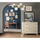  Hooker Furniture 6123-90110-05 Archives Raffia Three-Drawer Chest IMAGE 6