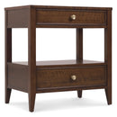  Hooker Furniture 6123-90115-89 Archives Two-Drawer Nightstand IMAGE 1
