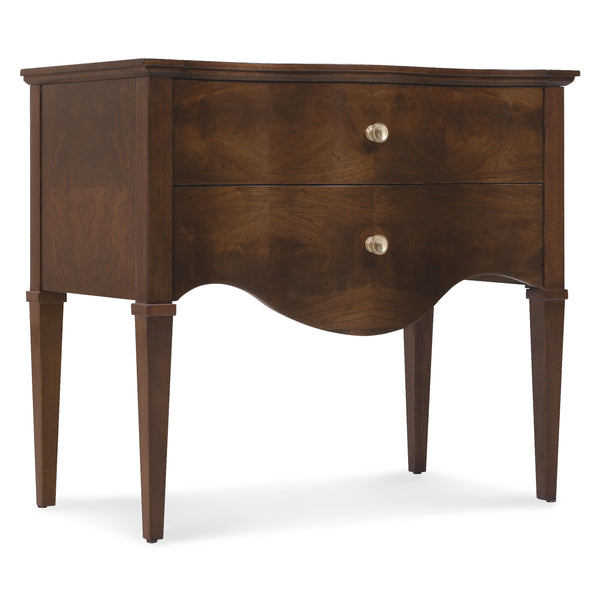  Hooker Furniture 6123-90116-89 Archives Two-Drawer Nightstand IMAGE 1