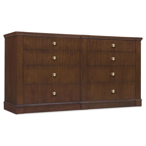  Hooker Furniture 6123-90202-89 Archives Eight-Drawer Dresser IMAGE 1