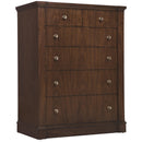  Hooker Furniture 6123-90210-89 Archives Six-Drawer Chest IMAGE 1