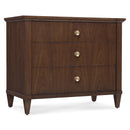  Hooker Furniture 6123-90217-89 Archives Three-Drawer Nightstand IMAGE 1