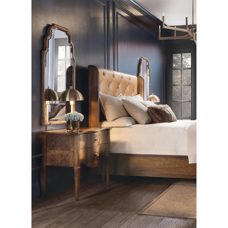  Hooker Furniture 6123-90860-89 Archives California King Leather Bed IMAGE 6