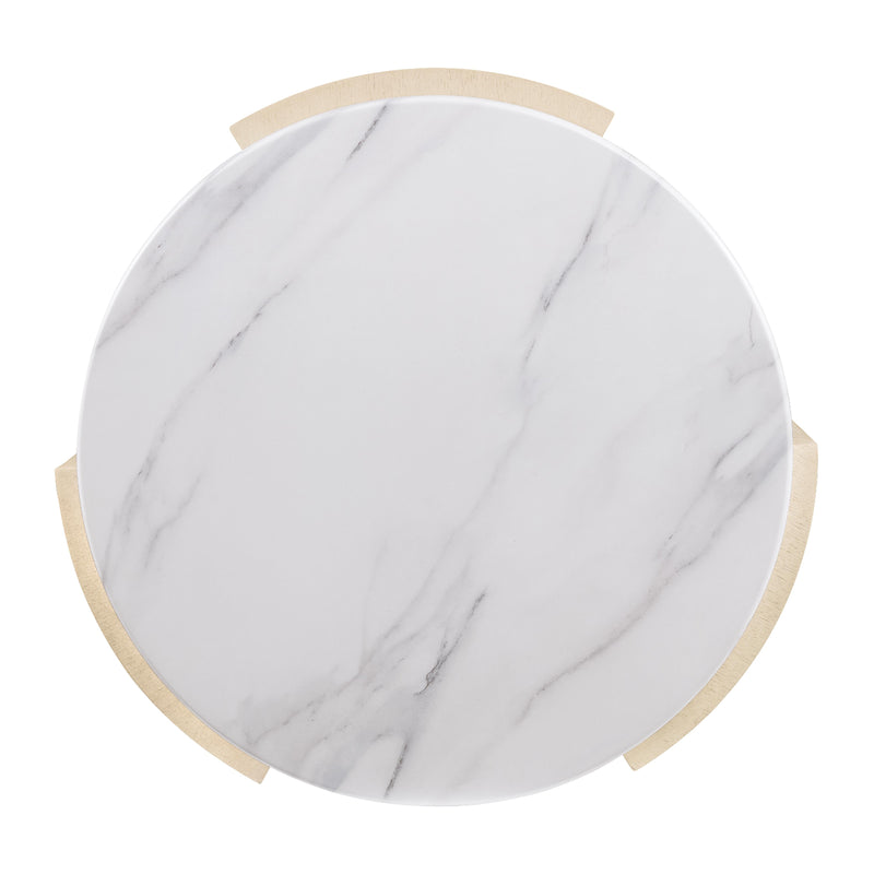  Hooker Furniture 6133-80116-80 Westwood Round Side Table IMAGE 4