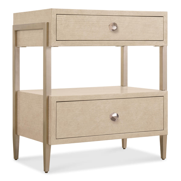  Hooker Furniture 6133-90116-80 Westwood Two-Drawer Nightstand IMAGE 1