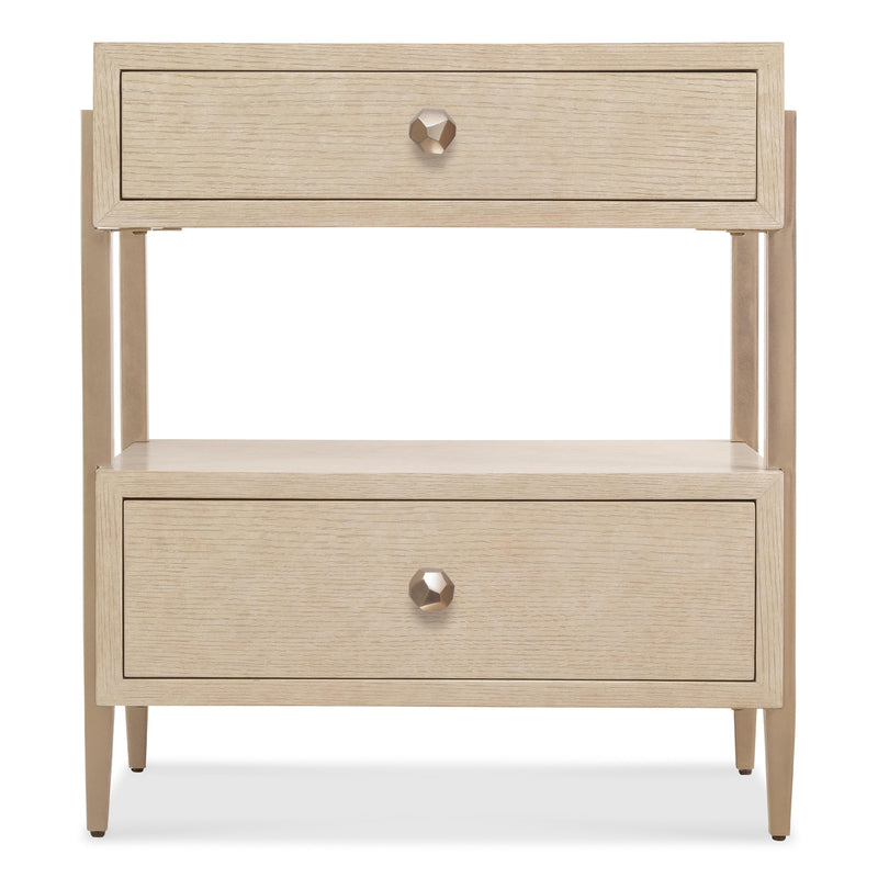  Hooker Furniture 6133-90116-80 Westwood Two-Drawer Nightstand IMAGE 3