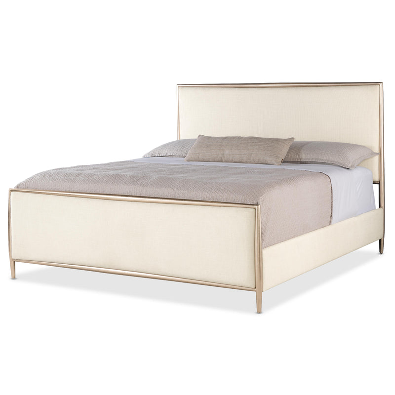  Hooker Furniture 6133-90166-95 Westwood King Upholstered Metal Bed IMAGE 2