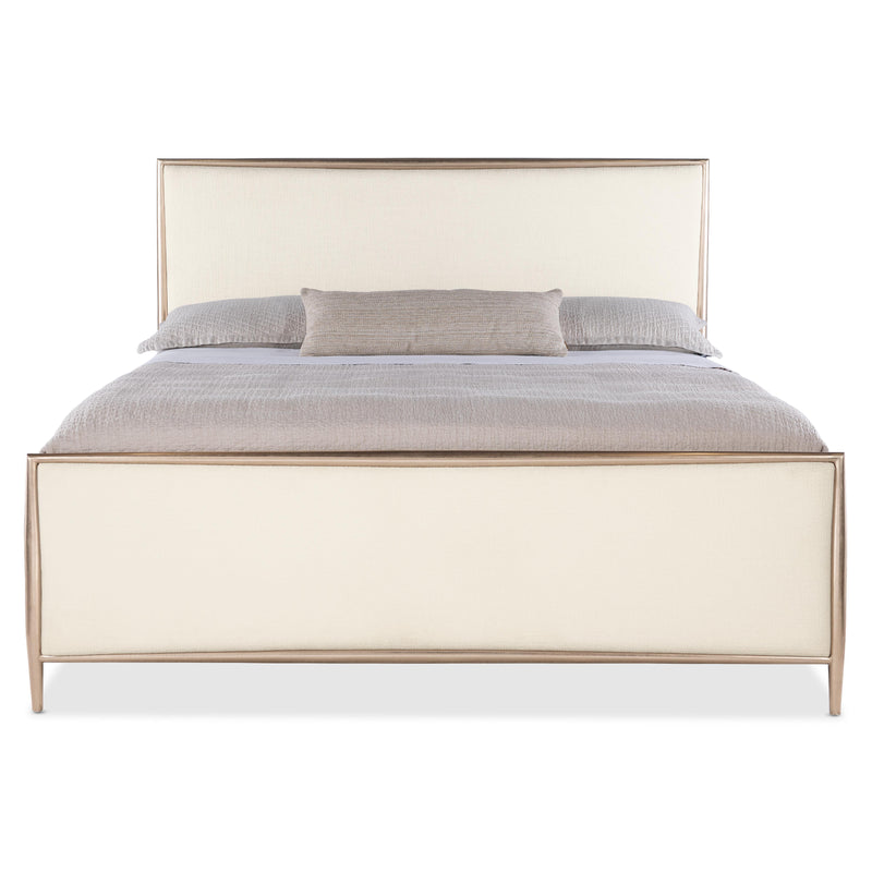  Hooker Furniture 6133-90166-95 Westwood King Upholstered Metal Bed IMAGE 3