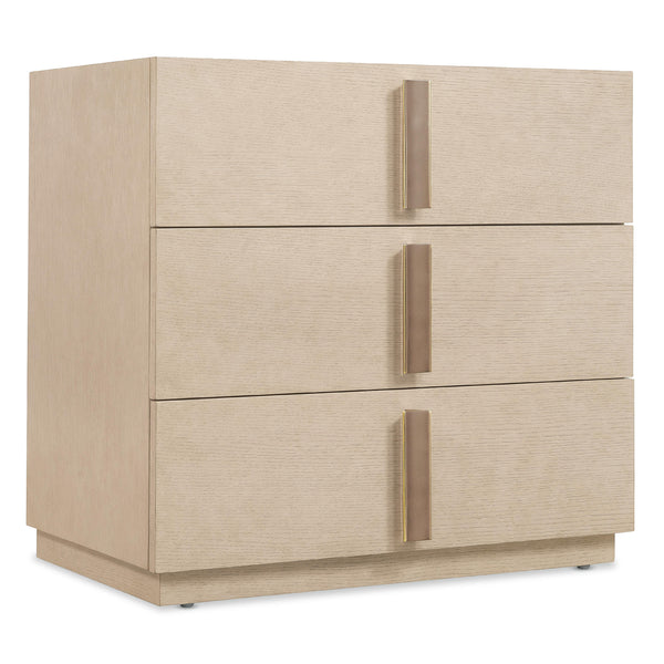  Hooker Furniture 6133-90216-80 Westwood Three-Drawer Nightstand IMAGE 1