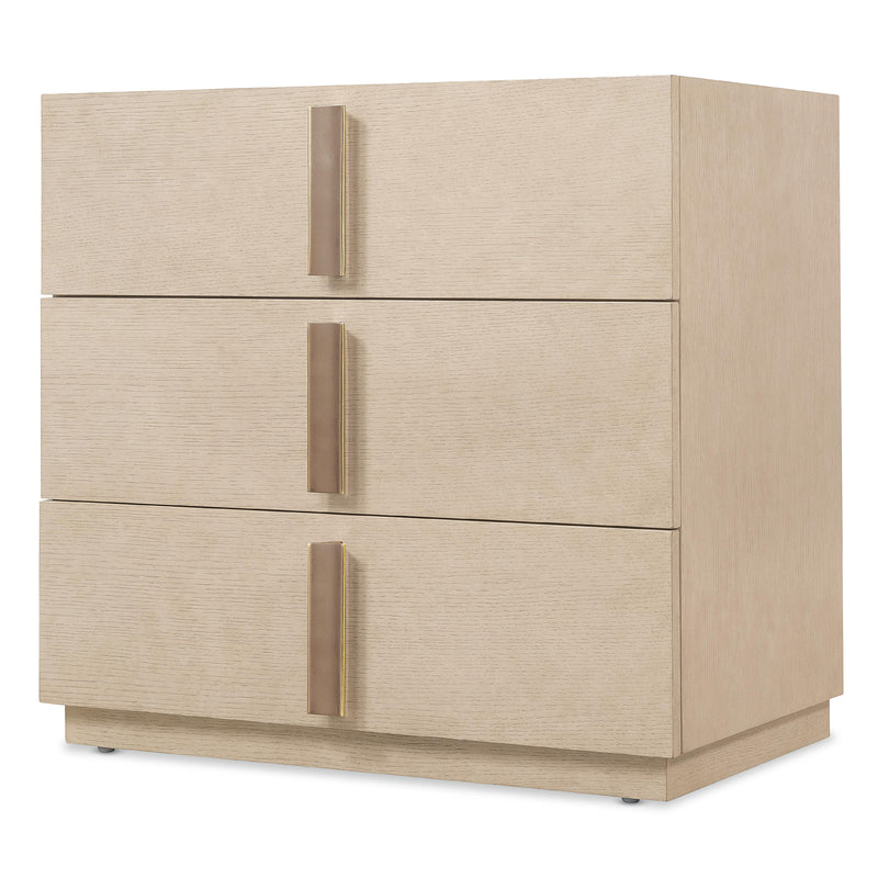  Hooker Furniture 6133-90216-80 Westwood Three-Drawer Nightstand IMAGE 2