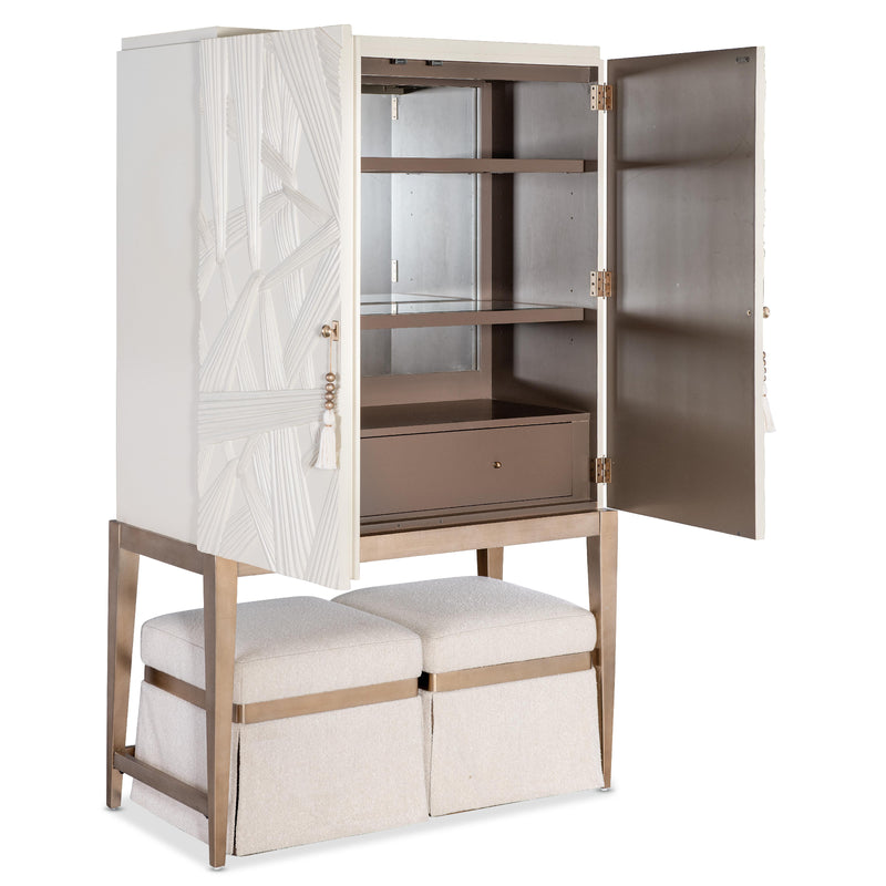  Hooker Furniture 628-50733-05 Melange Dream Weaver Bar Cabinet IMAGE 5