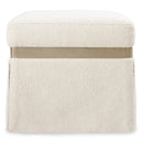  Hooker Furniture 628-50734-05 Melange Dream Weaver Pouf IMAGE 2