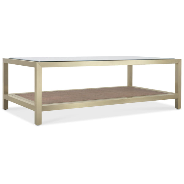  Hooker Furniture 628-80560-15 Melange Raising Cane Cocktail Table IMAGE 1