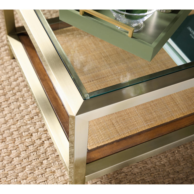  Hooker Furniture 628-80560-15 Melange Raising Cane Cocktail Table IMAGE 4