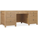  Hooker Furniture 6820-10462-80 Driftwood Executive Desk IMAGE 1