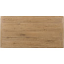  Hooker Furniture 6820-10462-80 Driftwood Executive Desk IMAGE 4