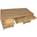  Hooker Furniture 6820-10462-80 Driftwood Executive Desk IMAGE 5