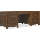  Hooker Furniture 6820-10462-85 Driftwood Executive Desk IMAGE 1