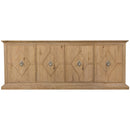  Hooker Furniture 6820-55490-80 Driftwood Entertainment Credenza IMAGE 3