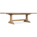  Hooker Furniture 6820-75200-80 Driftwood Rectangle Dining Table with Two 20-inch Leaves IMAGE 2