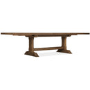  Hooker Furniture 6820-75200-85 Driftwood Rectangle Dining Table with Two 20-inch Leaves IMAGE 2