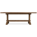  Hooker Furniture 6820-75200-85 Driftwood Rectangle Dining Table with Two 20-inch Leaves IMAGE 3