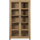  Hooker Furniture 6820-75906-80 Driftwood Display Cabinet IMAGE 3