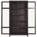  Hooker Furniture 6820-75906-99 Driftwood Display Cabinet IMAGE 3