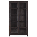  Hooker Furniture 6820-75906-99 Driftwood Display Cabinet IMAGE 4
