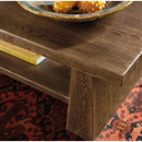  Hooker Furniture 6820-80110-85 Driftwood Rectangle Cocktail Table IMAGE 4