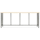  Hooker Furniture 6820-85002-00 Driftwood Console Table IMAGE 2