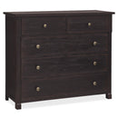  Hooker Furniture 6820-90011-99 Driftwood Five-Drawer Chest IMAGE 1