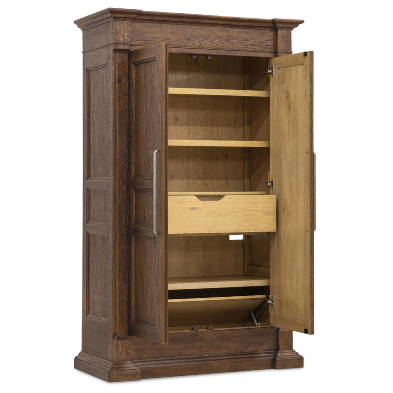  Hooker Furniture 6820-90013-85 Driftwood Wardrobe IMAGE 2