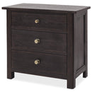  Hooker Furniture 6820-90116-99 Driftwood Three-Drawer Nightstand IMAGE 2